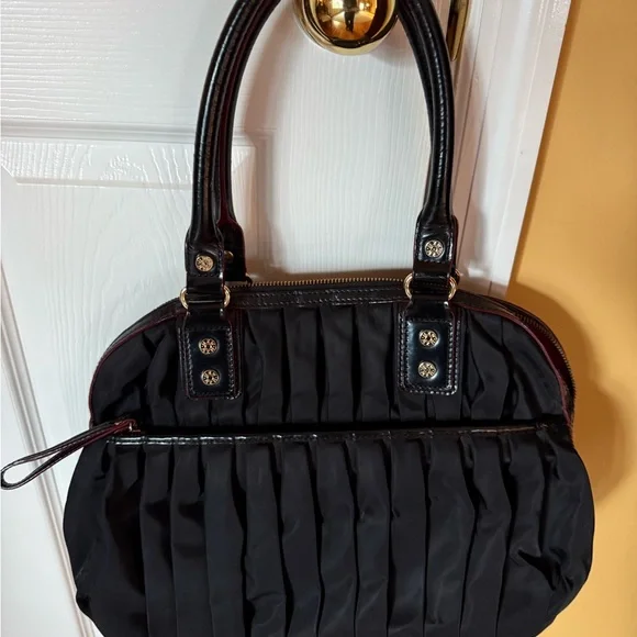 MZ Wallace Black Pleated Shoulder Bag - Picture 2 of 4